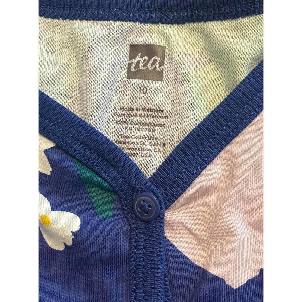 Tea Collection Girls Navy NWOT Dress sz 10 - Picture 5 of 6